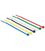 Delock Stahovací pásky barevné D 100 x Š 2.5 mm 100 ks