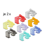 Delock RJ45 opravný klip Starter Set