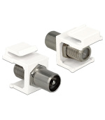 Delock Keystone Module IEC plug > F jack