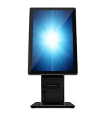 ELO Wallaby self-service countertop stand, compatible with 15-inch or 22-inch Android I-Series 4 and Epson or Star print