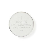 Nedis BALCR20255BL - Lithiová Knoflíková Baterie CR2025 | 3 V | 5 kusů | Blistr