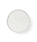 Nedis BALCR24505BL - Lithiová Knoflíková Baterie CR2450 | 3 V | 5 kusů | Blistr