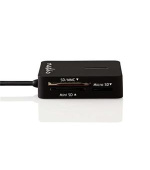 Nedis CRDRU2300BK - Čtečka karet | Více karet | USB 2.0