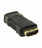 Nedis CVGP34906BK - Adaptér HDMI | HDMI Mini Konektor - HDMI Zásuvka | Černá barva