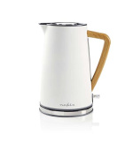 Nedis KAWK510EWT - Rychlovarná Konvice | 1,7 L | Soft-Touch | Bílá barva