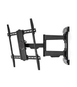 Nedis TVWM6570BK - Full Motion Nástěnný Držák TV | 43-100" | Max 70 kg | Naklápěcí | Otočné | Ocel | Černá
