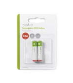Nedis BANM7HR032B - Dobíjecí Ni-MH Baterie AAA | 1.2 V | 700 mAh | 2 kusů | Blistr