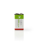 Nedis BANM9HF91B - Dobíjecí Ni-MH Baterie E-Block | 8,4 V | 250 mAh | Blistr