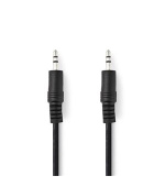 Nedis CAGB22000BK50 - Stereofonní Audio Kabel | 3,5mm Zástrčka - 3,5mm Zástrčka | 5 m | Černá barva