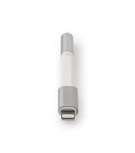 Nedis CCTB39950AL015 - Apple Lightning Adaptér | Apple Lightning 8-pin Zástrčka - 3,5mm Zásuvka | 0,15 m | Hliník