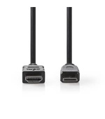 Nedis CVGB34500BK20 - Kabel High Speed HDMI™ s Ethernetem | HDMI Konektor - HDMI Mini Konektor | 2 m | Černá barva