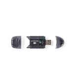 Nedis CRDRU2100BK - Čtečka Paměťových Karet | Multifunkční | USB 2.0