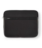 Nedis NBSE13100BK - Pouzdro na Notebook | 13 – 14" | Neopren | Černá / Antracitová