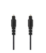 Nedis CAGB25000BK30 - Optický Audiokabel | TosLink Zástrčka - TosLink Zástrčka | 3 m | Černá barva