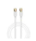 Nedis CCBW85221WT50 - CAT6 S/FTP Síťový Kabel | RJ45 (8P8C) Zástrčka – RJ45 (8P8C) Zástrčka | 5 m | Bílá barva