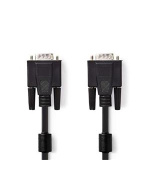 Nedis CCGB59000BK20 - Kabel VGA | VGA Zástrčka - VGA Zástrčka | 2 m | Černá barva
