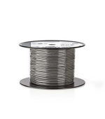 Nedis COTR15001GY100 - Vyvážený Audio Kabel | 2x (2x 0,16 mm2) | 100 m | Cívka | Šedá barva