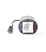 Nedis PIMS15012E - Měnič, Modifikovaná Sinusová Vlna | 12 V DC – 230 V AC | 150 W | 1x Zemnicí Kolík / 1x USB Výstup