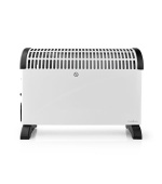 Nedis HTCO30FWT - Konvekční Ohřívač | Termostat | Funkce Ventilátoru | Funkce Časovače | 3 Nastavení | 2000 W | Bílý