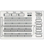 Konica Minolta MK-750 Fax/Scan ovládací panel pro Bizhub 266/306/225i
