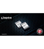 KINGSTON 16GB SDHC Industrial -40C to 85C C10 UHS-I U3 V30 A1 pSLC