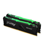KINGSTON 16GB 3200MT/s DDR4 CL16 DIMM (Kit of 2) FURY Beast RGB