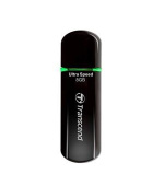 Transcend 8GB JetFlash 600, USB 2.0 flash disk, MLC, černo/zelený, LED indikace, vysokorychlostní, 32MB/s R, 12MB/s W