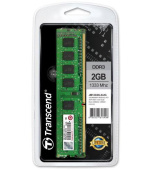 Transcend paměť 2GB DDR3 1333 U-DIMM (JetRam) 1Rx8 CL9