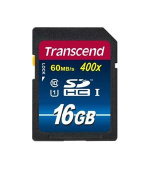 Transcend 16GB SDHC (Class10) UHS-I 400X (Premium) paměťová karta