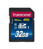 Transcend 32GB SDHC (Class10) UHS-I 400X (Premium) paměťová karta