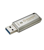 KINGSTON 128GB IronKey Locker Plus 50 AES Encrypted, USBtoCloud
