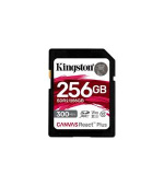 KINGSTON 256GB Canvas React Plus SDHC UHS-II 300R/260W U3 V90 for Full HD/4K/8K