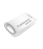 Transcend 32GB JetFlash 710S, USB 3.1 Gen 1 flash disk, malé rozměry, stříbrný kov