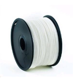 Gembird Tisková struna (filament), ABS, 1,75mm, 1kg, bílá