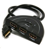 GEMBIRD Dat přepínač  HDMI switch, 3 cesty