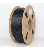Gembird tisková struna (filament), PLA flexibilní, 1,75mm, 1kg, černá