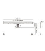 GEMBIRD Držák TV WM-S80F-01, 37"-80" (50kg), slim