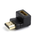 Gembird CABLEXPERT redukce HDMI 90°, M/F, černá