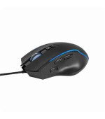 Gembird Myš RAGNAR RX300, podsvícená, 8 tlačítek, 12 000DPI, USB, černá
