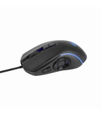 Gembird Myš RAGNAR RX500, podsvícená, 6 tlačítek, 7200DPI, USB, černá