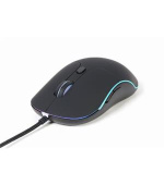 Gembird Myš MUS-UL-02, podsvícená, 2400DPI,  USB, černá