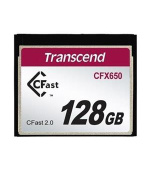 Transcend 128GB CFast 2.0 CFX650 paměťová karta (MLC)