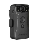 Transcend DrivePro Body 30 osobní kamera, Full HD 1080p, infra LED, 64GB paměť, Wi-Fi, Bluetooth, USB 2.0, IP67, černá