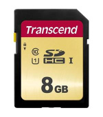Transcend 8GB SDHC 500S (Class 10) UHS-I U1 (Ultimate) MLC paměťová karta