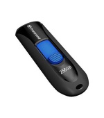 Transcend 256GB JetFlash 790K, USB 3.0 (3.1 Gen 1) flash disk, černo/modrý