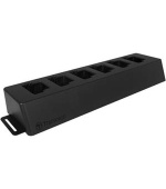 Transcend dokovací stanice pro osobní kamery DrivePro Body 20/52, 6 portů, USB 3.0, černá
