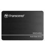 TRANSCEND SSD452K2 256GB Industrial (3K P/E) SSD disk 2.5" SATA3, 3D TLC, Aluminium case, 560MB/s R, 520 MB/W, černý