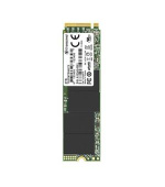TRANSCEND MTE662T2 2TB 3K P/E SSD disk M.2 2280, PCIe Gen3 x4 NVMe 1.3 (3D TLC), 3500MB/s R, 2700MB/s W, tray balení