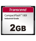 Transcend 2GB INDUSTRIAL TEMP CF180I CF CARD, (MLC) paměťová karta (SLC mode), 85MB/s R, 70MB/s W