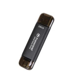 Transcend ESD310C 256GB, External SSD, USB 10Gbps, Type C/A